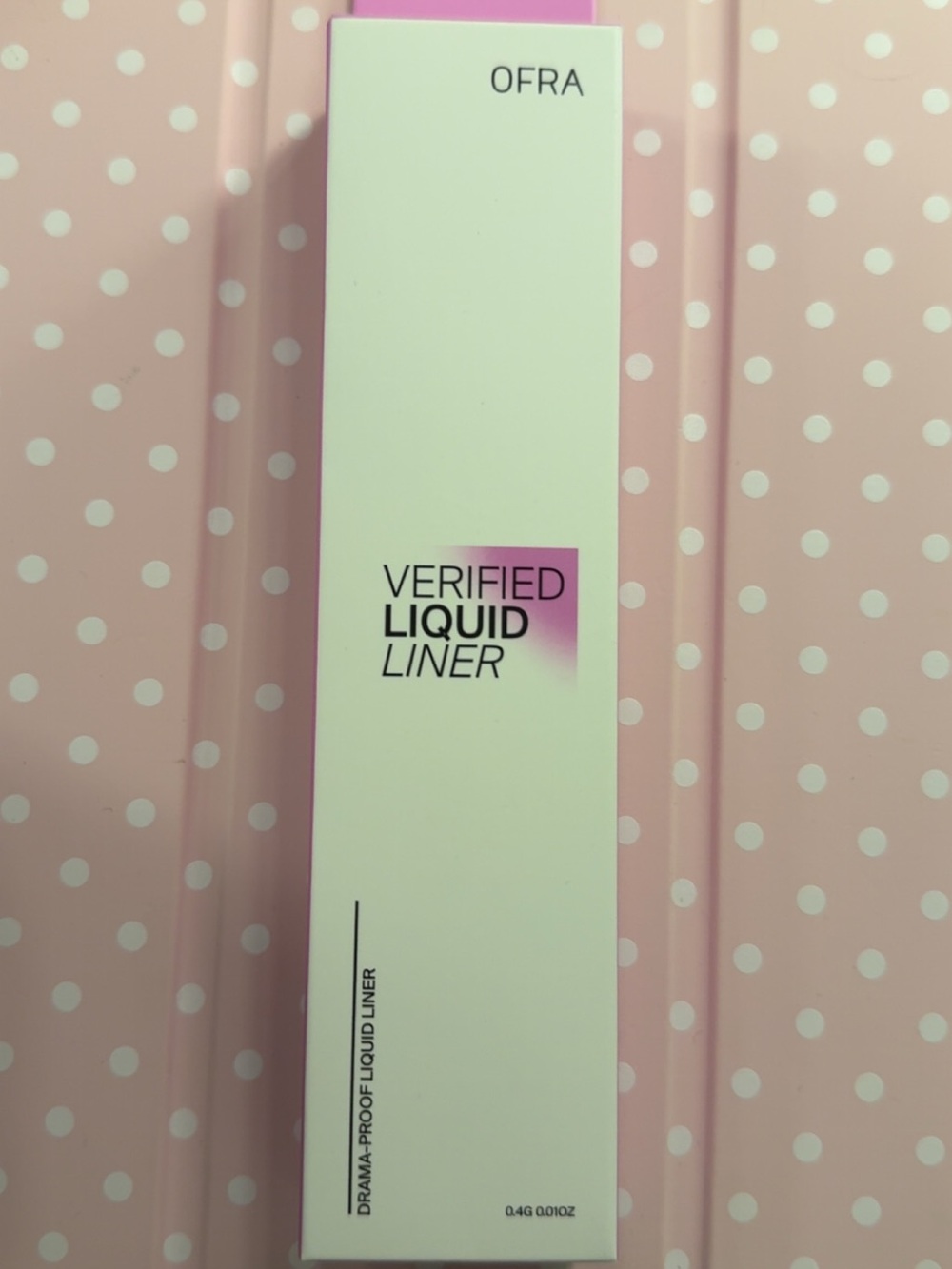NEW OFRA Verified Liquid Liner Brown Eyeliner Full Size Unopened